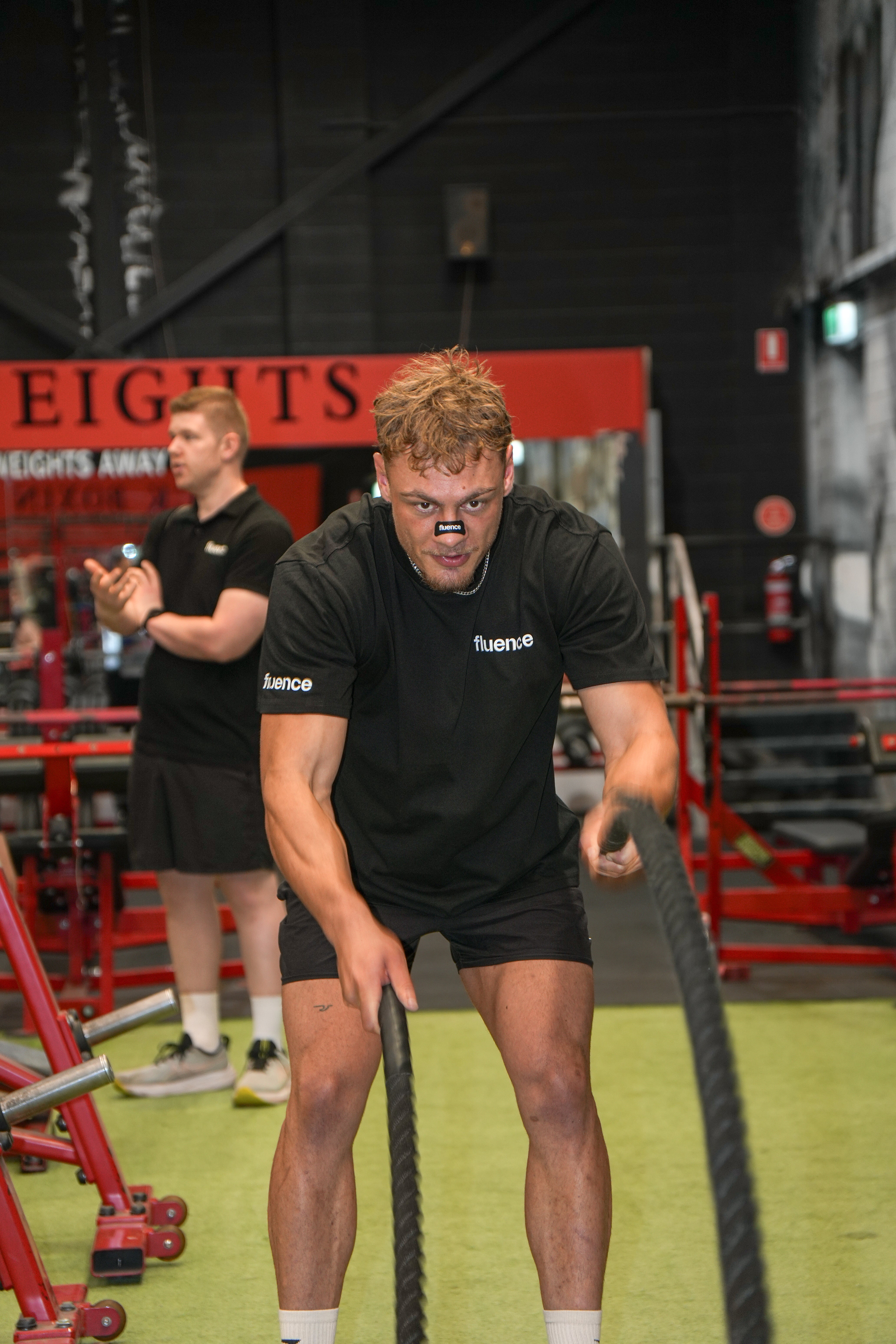 Battle ropes. Brisbane.