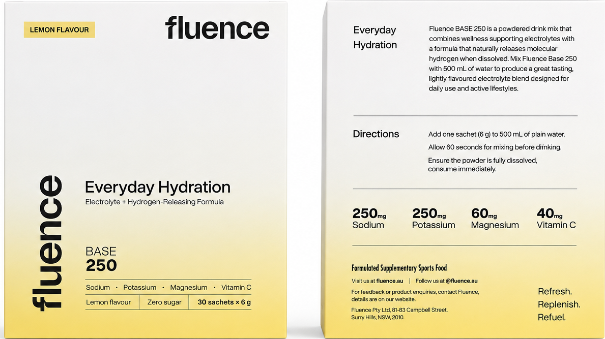 Fluence Base 250 - Lemon