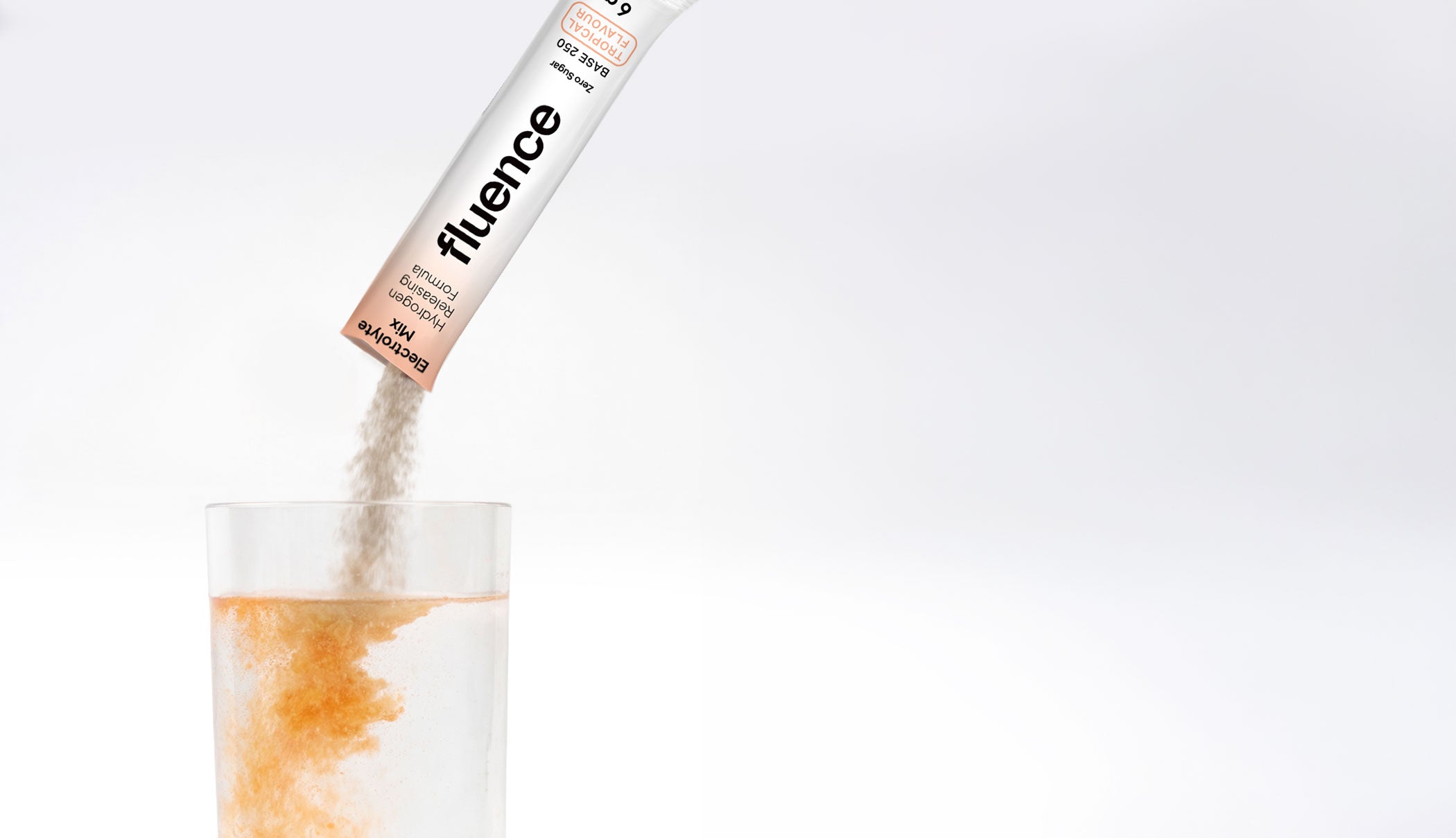 Electrolyte Mix pouring into glass